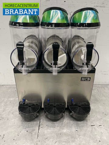 HCB Slushmachine Granita machine 3 x 12 liter 230V Horeca, Ophalen of Verzenden, Nieuw in verpakking