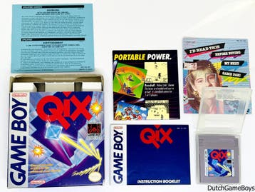 Gameboy Classic - Qix - USA, Spelcomputers en Games, Verzenden, Gebruikt