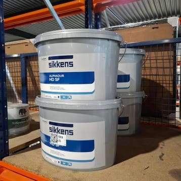 4 x 12,5 liter Latex, Sikkens, Alphadur, Wit, Nieuw