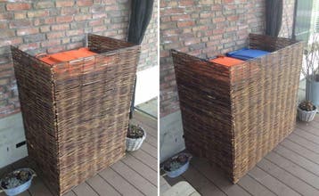 afvalcontainerombouw, wilgencontanerombouw , afvalcontainer, Ophalen of Verzenden, Nieuw, Overige materialen