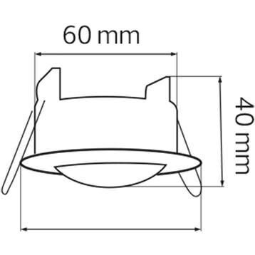 Bewegingssensor PIR - Kozolux - 6m - Max 300W - 360D -, Ophalen of Verzenden, Nieuw, Overige fittingen