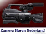 Video Camera Huren bij Camera Huren Nederland