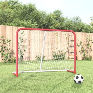 vidaXL Hockeydoel met net 153x60x118 cm staal en polyester, Sport en Fitness, Verzenden, Nieuw