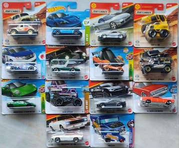 Hot Wheels, Matchbox 1:64 - Modelauto (14) - Hot, Nieuw