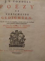 Joost van den Vondel / Gerard Brandt - J. v. Vondels Poezy