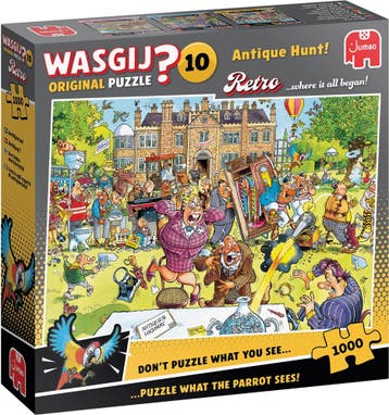 Wasgij Retro Original 10 - Antiekjacht! Puzzel (1000, Hobby en Vrije tijd, Verzenden, Nieuw