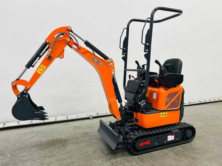 Veiling: Mini Excavator RTE CX120 Diesel 2025 New, Zakelijke goederen, Machines en Bouw | Kranen en Graafmachines, Graafmachine