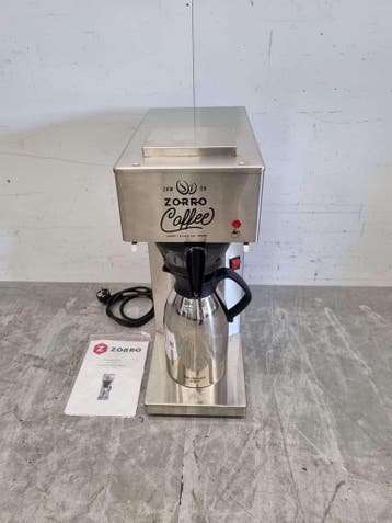 RVS Zorro Koffiemachine Koffieautomaat 230V Horeca, Zakelijke goederen, Ophalen of Verzenden, Nieuw zonder verpakking