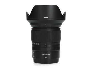 Nikon Z 24-70mm f/4 S - Zoomlens - 2 jaar garantie, Ophalen of Verzenden, Nieuw, Nikon