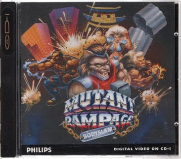 Philips CD-i / CDi Mutant Rampage: Bodyslam, Spelcomputers en Games, Verzenden, Zo goed als nieuw