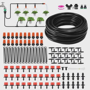 149-delige Drip Irrigatie Systeem Kit - 30 Meter Tuinslang v, Verzenden, Nieuw