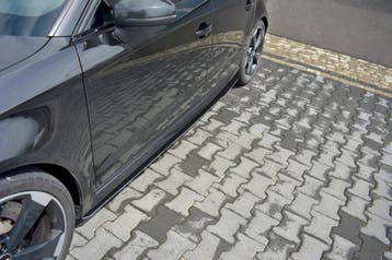 Maxton Racing Side Skirts Diffusers V.1 Audi Audi RS3 8V FL, Auto-onderdelen, Carrosserie en Plaatwerk, Verzenden, Nieuw, Audi