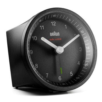 Braun BC07 Kwartswekker Zwart (Watches & alarm clocks), Verzenden, Nieuw, Braun