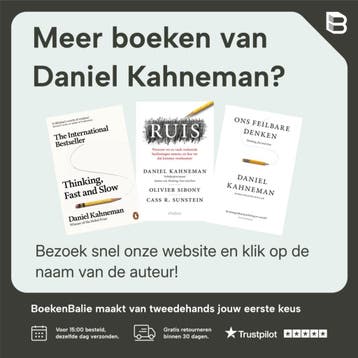 Ons feilbare denken - Daniel Kahneman 9789047009009, Boeken, Verzenden, Gelezen, Daniel Kahneman