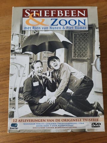 DVD - Stiefbeen & Zoon - 12 Afleveringen Van De Orginele TV-, Cd's en Dvd's, Dvd's | Tv en Series, Alle leeftijden, Verzenden