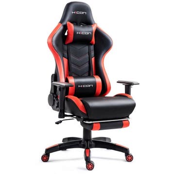 Gamestoel – Ergonomische Gaming Stoel-Rood, Huis en Inrichting, Ophalen of Verzenden, Bureaustoel, Rood, Ergonomisch