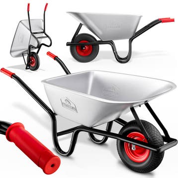 Kruiwagen Metaal 100L max 250kg (Tuingereedschap, Tuinieren), Verzenden, Nieuw