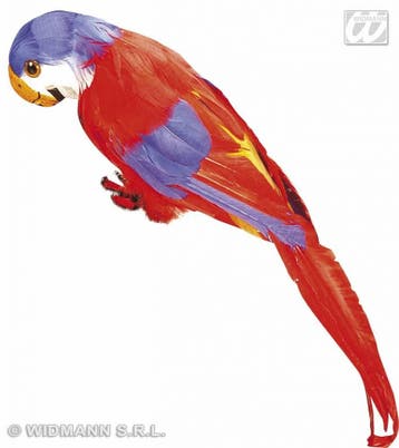 Decoratieve Papegaai rood, Ophalen of Verzenden, Nieuw
