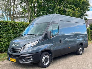Iveco Daily 35S18 3.0 180PK |L2H2 | 3500kg trekgewicht, Stof, Gebruikt, Iveco, Zilver of Grijs