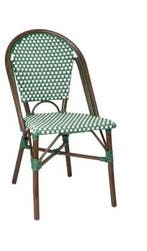 Parijse Stijl PE Rotan Stoelen Groen Stippenpatroon – Set., Verzenden, Nieuw in verpakking