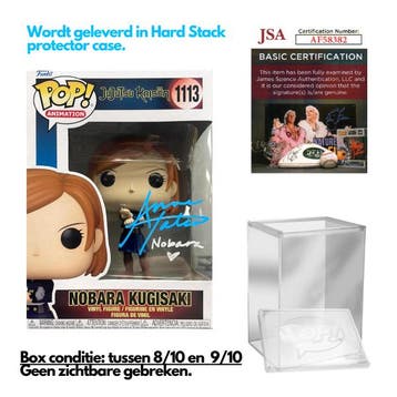Gesigneerde Funko Pop! Jujutsu Kaisen  Nobara Kugisake #1113, Verzamelen, Poppetjes en Figuurtjes, Verzenden, Nieuw
