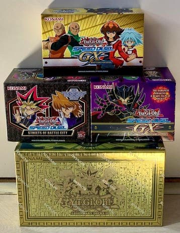 Konami - 4 Sealed box - Yu-Gi-Oh!, Nieuw