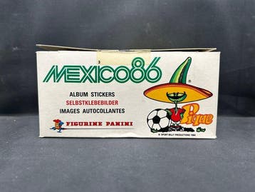1986 Panini Empy box Panini World Cup Mexico 86 - 1 Box -, Nieuw