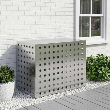 vidaXL Airconditioner hoes zilver 100 x 50 x 70 cm, Verzenden, Nieuw