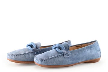 Di Lauro Loafers in maat 37 Blauw, Overige typen, Verzenden, Blauw, Di Lauro