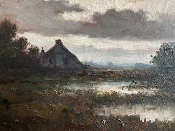 Frans Corsius(1933-1997) - Spel met licht en donker.