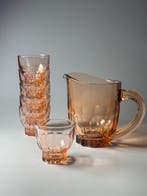 Verrerie et Cristallerie d’Arques - Drinkset (7) - Art Deco