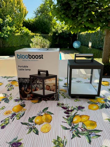Bloboost Tafellamp LED voor binnen en buiten, Ophalen of Verzenden, Nieuw, Led