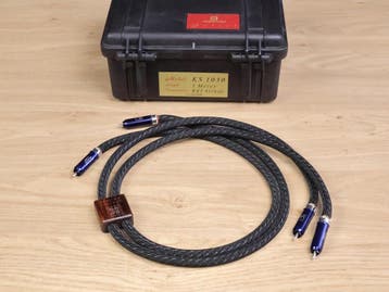 Kimber Kable Select KS-1030 high end silver audio interconne, Ophalen of Verzenden, Gebruikt, Overige kabels