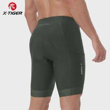 X-TIGER Premium Fietsbroek Heren met 5D Gel Pad - Ademend &, Verzenden, Nieuw