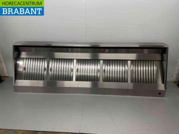 RVS Afzuigkap Dampkap Premium-line Motor 2500 kuub Schuin, Ophalen of Verzenden, Nieuw in verpakking