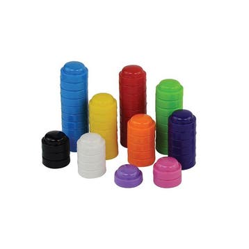 Teldopjes / Tellers / Bouwdopjes (ook per kleur bestellen), Ophalen of Verzenden, Nieuw, Jongen of Meisje