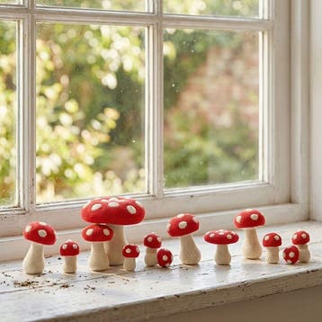 Paddenstoelen Haken - Haakpret Anja Toonen - Haakpatroon, Hobby en Vrije tijd, Breien en Haken, Ophalen of Verzenden, Nieuw