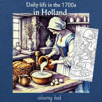 Daily Life In 1700S In Holland | Liana J.F. Romeijn | Nieuw, Ophalen of Verzenden, Nieuw, Liana J.F. Romeijn