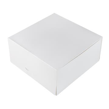 Taartdoos 21x21x10cm. Wit 3st, Verzenden, Nieuw