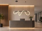 Edera Design Hanglamp Zand Zwart 110cm 40W LED..., Ophalen, Nieuw