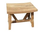 Stool voetenbank teak, Ophalen of Verzenden, Nieuw