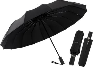 Automatische MONSTER Stormparaplu met 16 panelen Ø 104 cm -, Verzenden, Nieuw