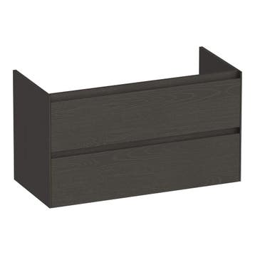 Brauer Inspire - Onderkast - 100 cm - met 2 Softclose Lades, Ophalen of Verzenden, Nieuw
