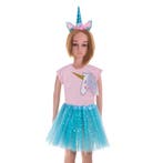 Unicorn Verkleedset Kind – Carnaval Outfit met Glitters &, Ophalen of Verzenden, Nieuw