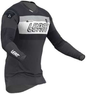 Leatt 2024 Moto 5.5 UltraWeld Crossshirt Graphite Zwart / Gr, Ophalen of Verzenden, Nieuw