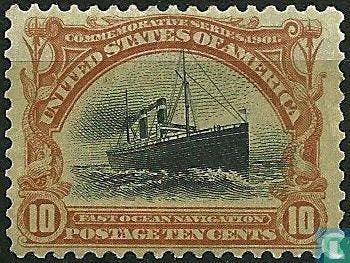 Verenigde Staten van Amerika - Snelle oceaannavigatie - 1901, Verzenden, Postfris