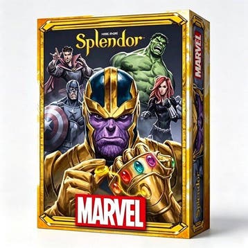 Bordspel - Sparkling Gems Marvel Edition Board Game