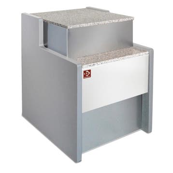 Kassa-sectie 700 mm - GRIJS/WIT, Verzenden, Nieuw in verpakking, Koelen en Vriezen