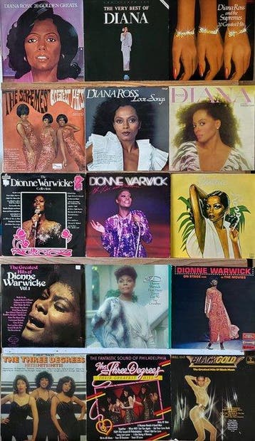 Diana Ross, Diana Ross & The Supremes, Dionne warwicke, The, Nieuw in verpakking