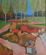 Vincenzo Censotti (1913-2005) - Paesaggio Primaverile